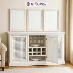 آینه کنسول حصیری چوبی مدرن مدل 142 سهیل(روکش طبیعی چوب بلوط) - رنگ: سفید, رنگ سفارشی مشتری(داخل توضیحات سفارش رنگ دلخواهتون نوشته شود) - نوع روکش صفحه: چوب بلوط - جنس اسکلت داخلی (کلاف): چوب توسکا, چوب راش گرجستان - ارسال فوری به سراسر کشور از تهران