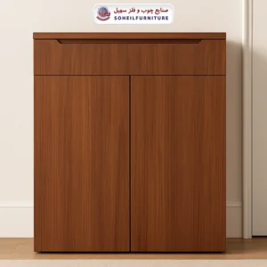 جاکفشی تمام ام دی اف مدل 124 بدون پایه سهیل - سایز: عرض 70 سانت, عرض 80 سانت - ارسال فوری به سراسر کشور از تهران
