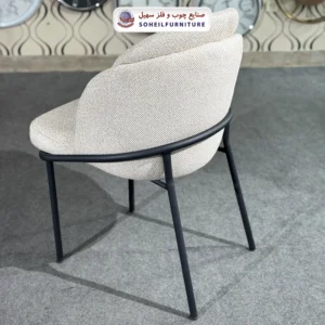 صندلی ناهارخوری فلزی مدل آنجلا سهیل - رنگ: رنگ سفارشی مشتری(داخل توضیحات سفارش رنگ دلخواهتون نوشته شود) - ارسال فوری به سراسر کشور از تهران