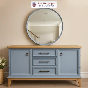میز کنسول آینه دار نئوکلاسیک با خرید قسطی در چهار ماه با اسنپ پی