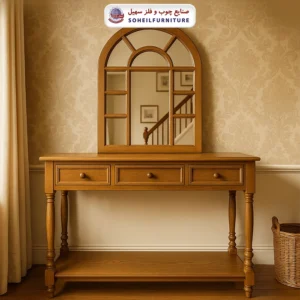خرید قسطی میز کنسول آینه دار کلاسیک با اسنپ پی