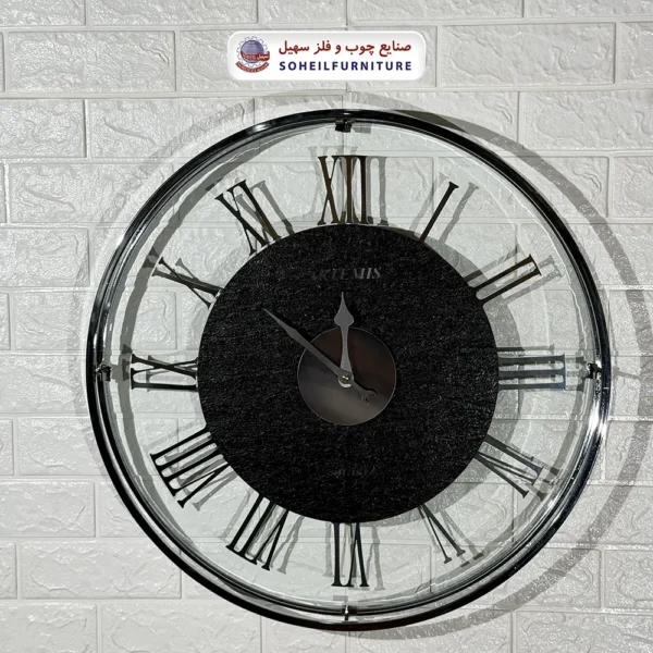 ساعت دیواری مشکی ترنسپرنت Artemis - برند: آرتیمیس - ارسال فوری به سراسر کشور از تهران