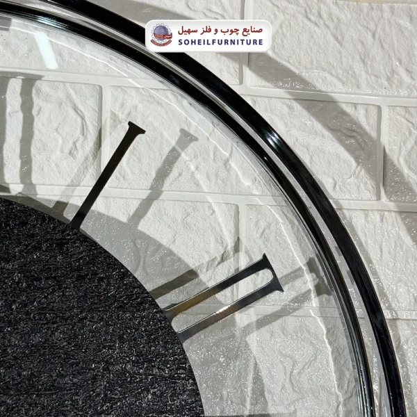 ساعت دیواری مشکی ترنسپرنت Artemis