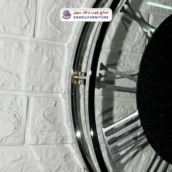 ساعت دیواری مشکی ترنسپرنت Artemis