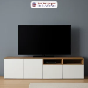 میز تلویزیون پینترستی 2 کشو 2 کمد - ارسال فوری به سراسر کشور از تهران