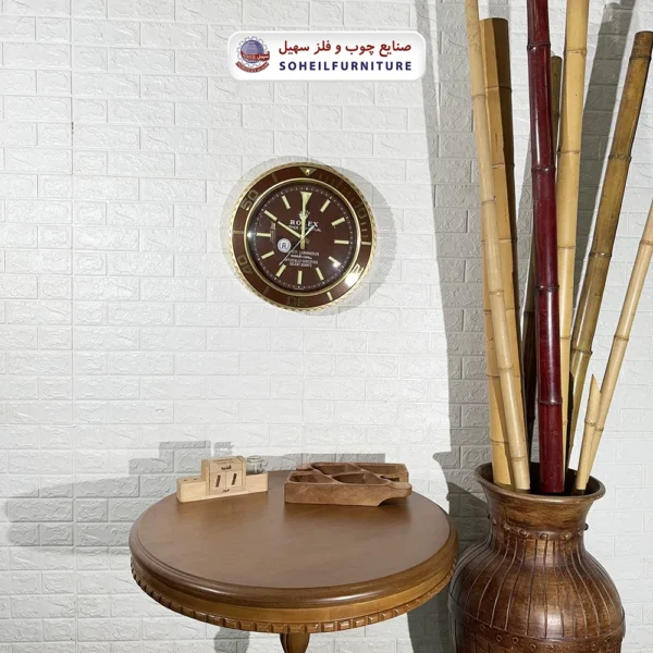 ساعت دیواری طرح رولکس سهیل