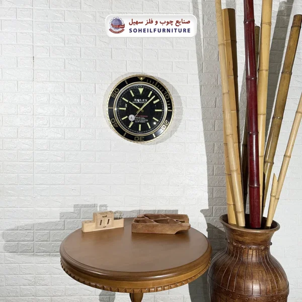 ساعت دیواری طرح رولکس سهیل