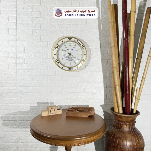 ساعت دیواری طرح رولکس سهیل