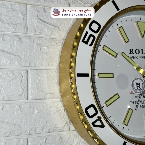 ساعت دیواری طرح رولکس سهیل