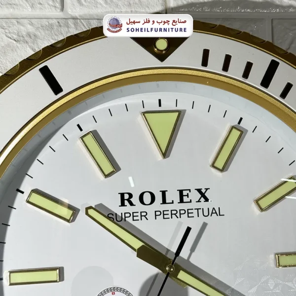 ساعت دیواری طرح رولکس سهیل