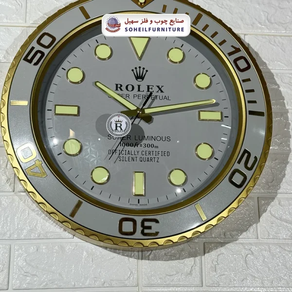 ساعت دیواری طرح رولکس سهیل