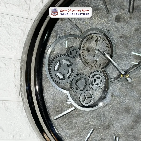 ساعت دیواری چرخ دنده ای آرتمیس سهیل