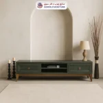 میز تلویزیون 137 سهیل (روکش طبیعی چوب بلوط) - رنگ: آبی, طوسی, گردویی, مشکی, یشمی, رنگ سفارشی مشتری(داخل توضیحات سفارش رنگ دلخواهتون نوشته شود) - طول: 140 سانتی متر, 160 سانتی متر, 180 سانتی متر - نوع روکش صفحه: چوب بلوط - جنس اسکلت داخلی (کلاف): ام دی اف (MDF), چوب راش گرجستان - ارسال فوری به سراسر کشور از تهران