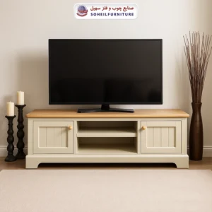 میز تلویزیون مدل 150 سهیل - ابعاد میز تلویزیون: 160Lx40Wx50H, 180Lx40Wx45H - ارسال فوری به سراسر کشور از تهران